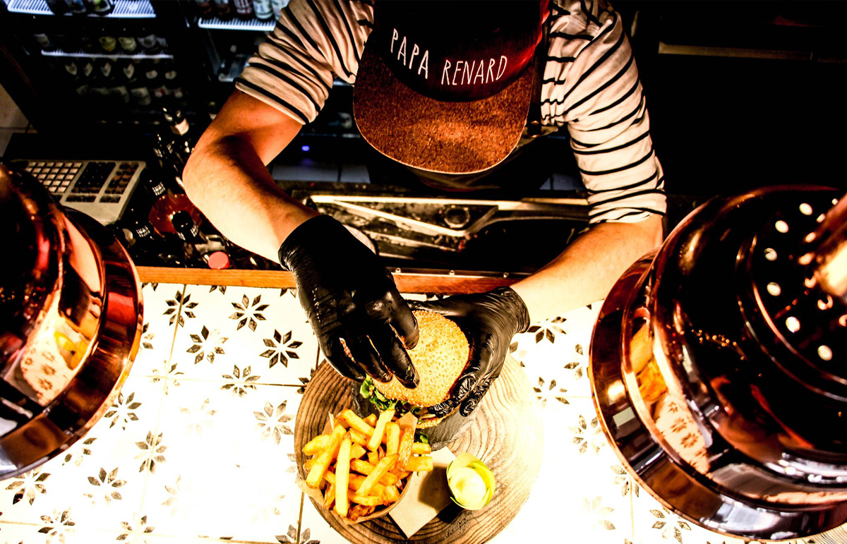 Papa Renard, burgers Morzine